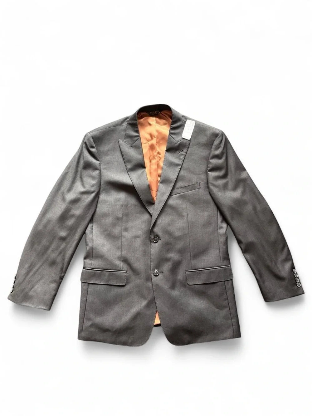 NWT JoS.A Bank Men’s Formal Charcoal Suit Jacket Size 42 Reg Vintage Luxury